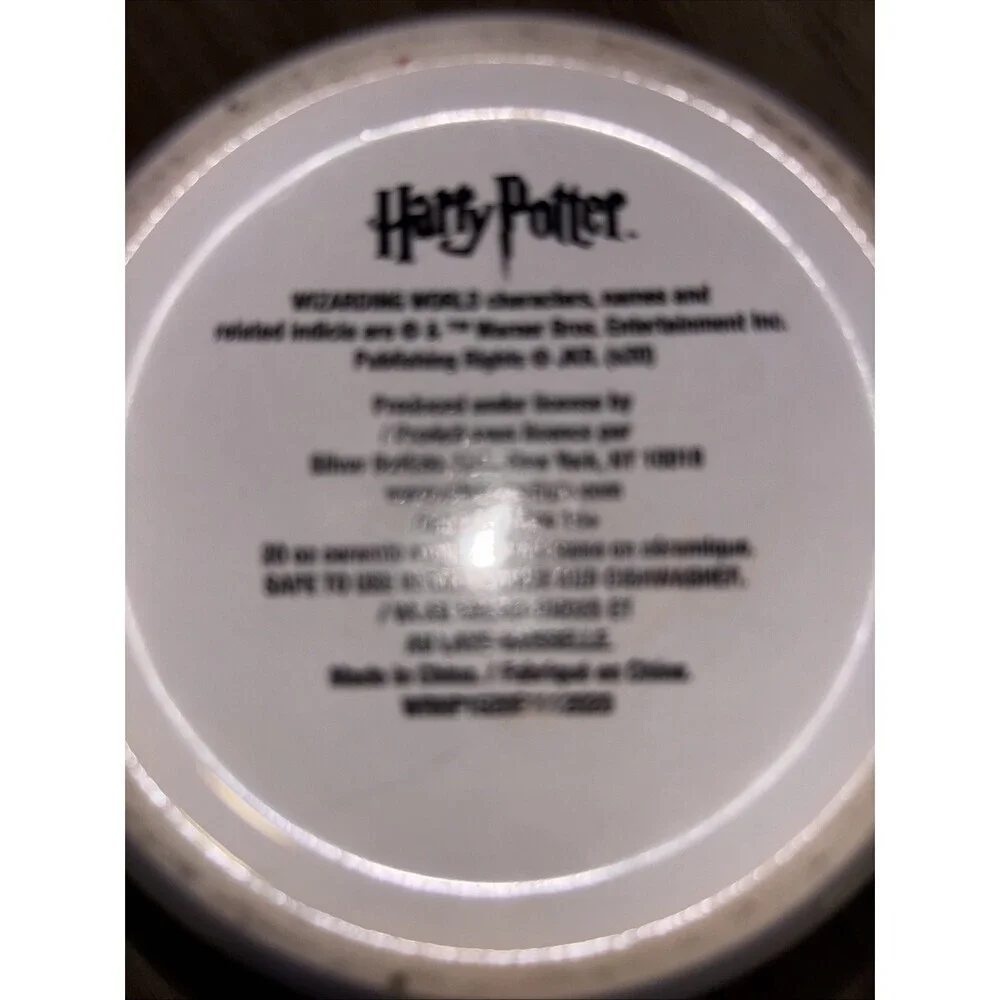 Hogwarts Crests Coffee Mug Cup 20 oz Oversize Ceramic Harry Potter Silver buffal